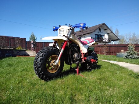 1985 Yamaha TW200, белый, 850000 рублей, вид 1