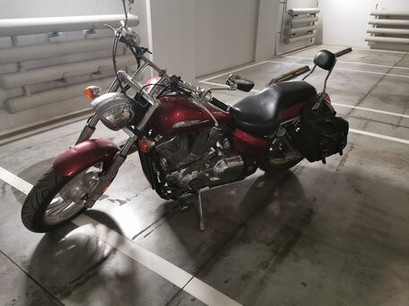 2004 Honda VTX 1300, красный, 660000 рублей, вид 2