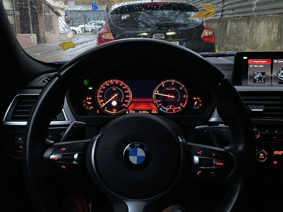2018 BMW 3 серии 320d VI (F3x) Рестайлинг, синий, 3090000 рублей - вид 6