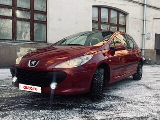 2007 Peugeot 307 I Рестайлинг, красный, 350000 рублей, вид 1