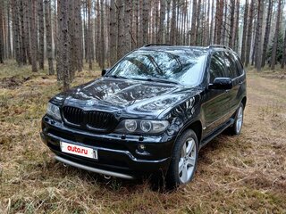 2005 BMW X5 3.0d I (E53) Рестайлинг, чёрный, 1600000 рублей, вид 2