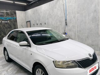 2014 Skoda Rapid I, белый, 830000 рублей, вид 4