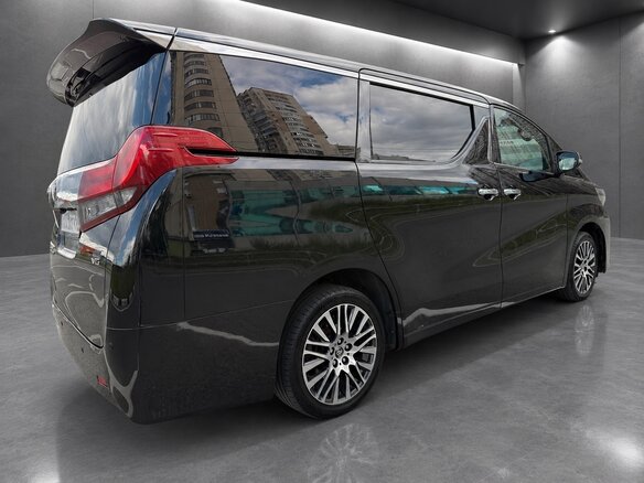 2017 Toyota Alphard III, чёрный - вид 2