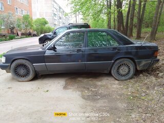 1990 Mercedes-Benz 190 (W201), чёрный, 240000 рублей, вид 3