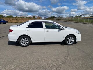 2012 Toyota Corolla X (E140, E150) Рестайлинг, белый, 955000 рублей, вид 4