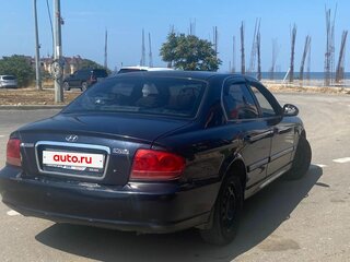 2006 Hyundai Sonata ТагАЗ IV (EF) Рестайлинг, чёрный, 295000 рублей, вид 5
