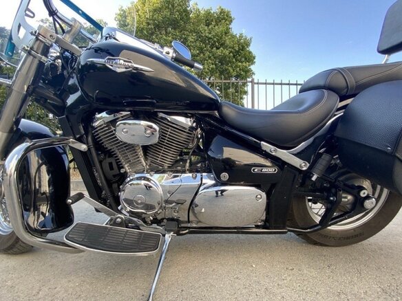 2014 Suzuki Boulevard C50, чёрный, 660000 рублей - вид 3