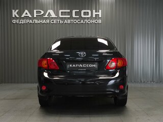 2008 Toyota Corolla X (E140, E150), чёрный, 750000 рублей, вид 4