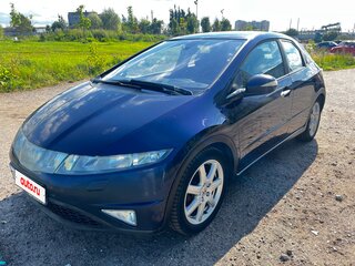 2007 Honda Civic VIII, синий, 399000 рублей, вид 1
