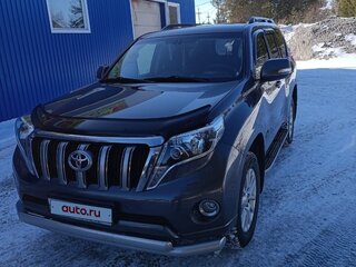 2017 Toyota Land Cruiser Prado 150 Series Рестайлинг 1, серый, 4000000 рублей, вид 2