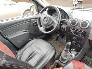 2010 Renault Logan I Рестайлинг, красный, 270000 рублей, вид 5