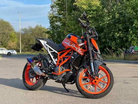 2019 KTM 390 Duke, оранжевый, 500000 рублей, вид 3