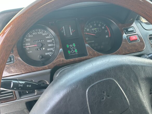 1998 Mitsubishi Pajero II Рестайлинг, зелёный, 1300000 рублей - вид 8
