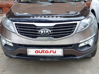 2013 Kia Sportage III, коричневый, 1350000 рублей, вид 1
