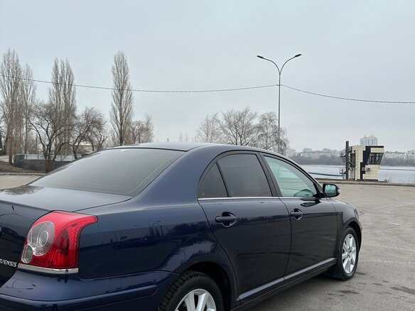 2008 Toyota Avensis II Рестайлинг, синий, 895000 рублей - вид 6