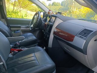 2007 Chrysler Town & Country V, синий, 1070000 рублей, вид 5