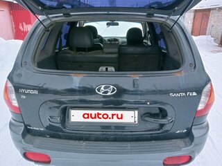2001 Hyundai Santa Fe I, чёрный, 450000 рублей, вид 5
