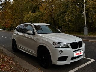 2012 BMW X3 30d xDrive II (F25), белый, 2400000 рублей, вид 3