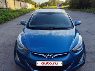 2015 Hyundai Elantra V (MD) Рестайлинг, синий, 1200000 рублей, вид 1