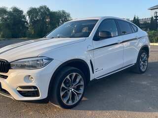 2015 BMW X6 30d II (F16), белый, 3100000 рублей, вид 1