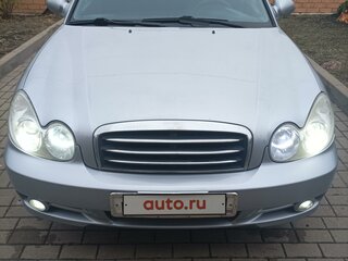 2008 Hyundai Sonata ТагАЗ IV (EF) Рестайлинг, серебристый, 680000 рублей, вид 2