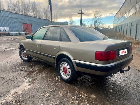 1991 Audi 100 IV (C4), серый, 160000 рублей - вид 6