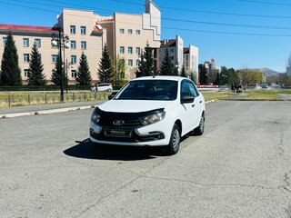 2019 Lada (ВАЗ) Granta I Рестайлинг, белый, 599999 рублей, вид 2