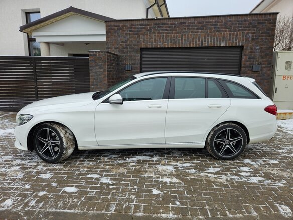 2019 Mercedes-Benz C-Класс 220 d IV (W205) Рестайлинг, белый - вид 12