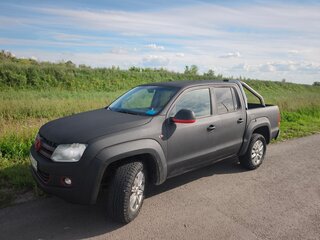 2011 Volkswagen Amarok I, чёрный, 1250000 рублей, вид 1