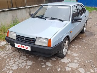 2003 Lada (ВАЗ) 21099, жёлтый, 300000 рублей, вид 1