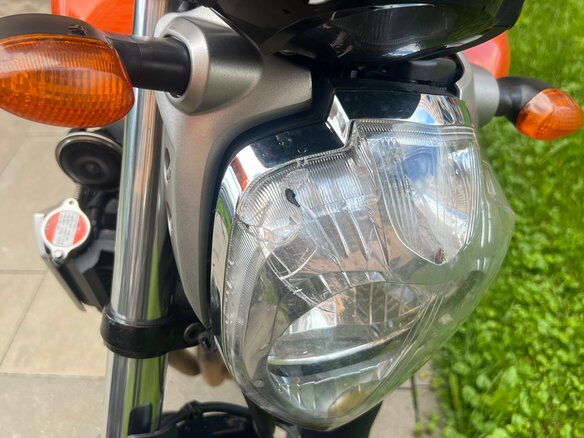 2007 Yamaha FZ6, оранжевый, 420000 рублей - вид 9