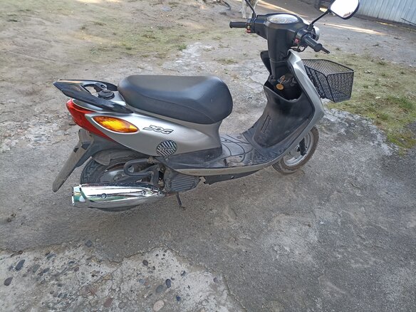 2020 Yamaha Jog, серебристый, 115000 рублей