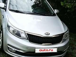 2017 Kia Rio III Рестайлинг, серый, 895000 рублей, вид 2