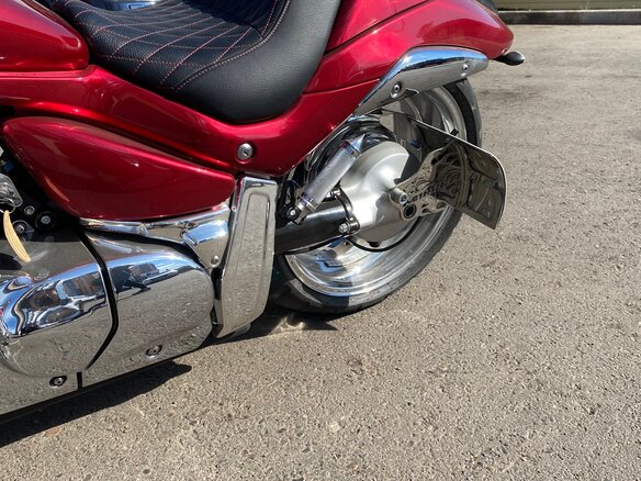 2007 Suzuki Boulevard M109R, пурпурный - вид 23