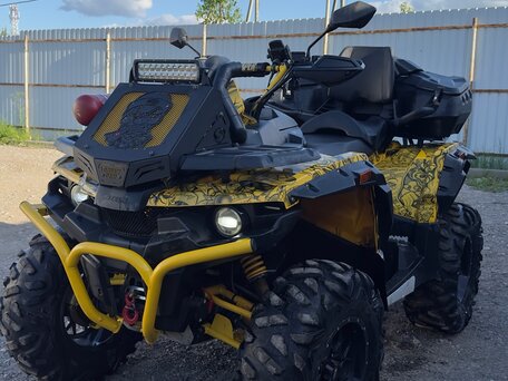 2021 Stels ATV-800 Guepard Trophy, жёлтый, 860000 рублей, вид 1
