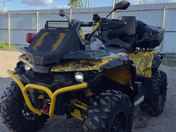 2021 Stels ATV-800 Guepard Trophy, жёлтый, 860000 рублей