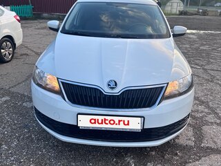 2019 Skoda Rapid I Рестайлинг, белый, 1025000 рублей, вид 1