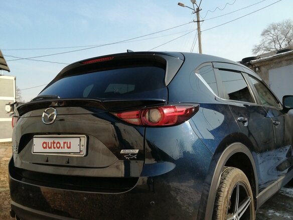 2019 Mazda CX-5 II, синий, 3800000 рублей - вид 1