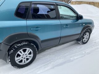 2006 Hyundai Tucson I, голубой, 1080000 рублей, вид 3