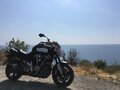 2006 Yamaha MT-01, синий, 460000 рублей