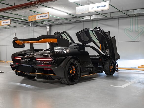 2019 McLaren Senna, оранжевый, 130000000 рублей - вид 6