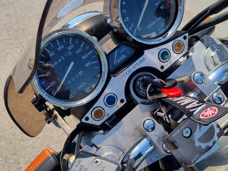 1994 Yamaha XJR1200, серый, 330000 рублей, вид 5