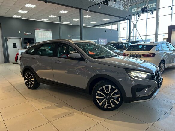 2026 Lada (ВАЗ) Vesta SW I Рестайлинг (NG), серый, 2123000 рублей - вид 15