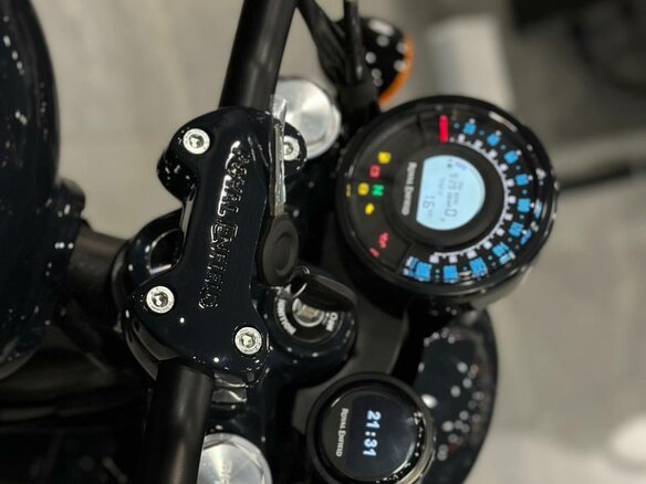 2026 Royal Enfield Shotgun, чёрный, 722000 рублей - вид 13