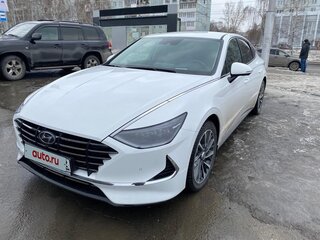 2020 Hyundai Sonata VIII (DN8), белый, 2450000 рублей, вид 2