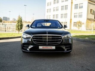 2021 Mercedes-Benz S-Класс 450 Long 4MATIC VII (W223), чёрный, 10000000 рублей, вид 2