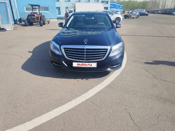 2016 Mercedes-Benz S-Класс 350 CDI BlueTEC Long 9G-TRONIC VI (W222, C217), чёрный, 4900000 рублей