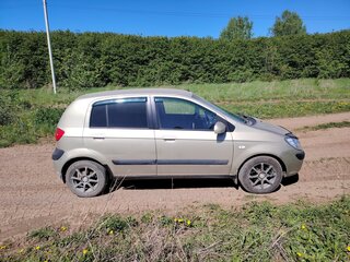 2007 Hyundai Getz I Рестайлинг, бежевый, 370000 рублей, вид 2
