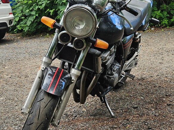 1994 Honda CB 400 Super Four, синий, 210000 рублей - вид 5