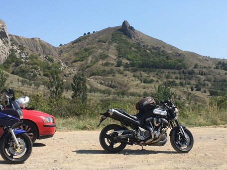 2006 Yamaha MT-01, синий, 460000 рублей, вид 2